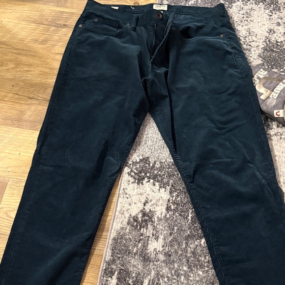 Todd Snyder Men's Navy Corduroy Pants